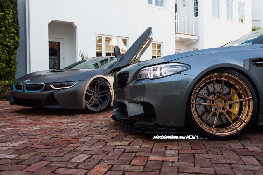Детали экстерьера BMW M5 on ADV.1 Wheels (ADV5.2MV2CS) 2015 года  (фото 20 из 28)